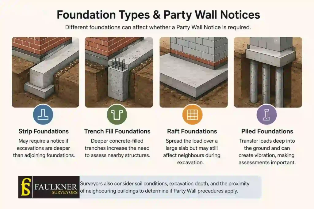 How Do Construction Methods Affect Party Wall Requirements? A Homeowner’s Guide 1 How Do Different Foundation Types Influence Party Wall Notices Bristol?